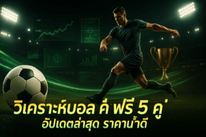 วิเคราะห์บอล คืนนี้ ฟรี