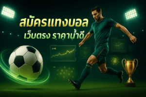 สมัครแทงบอล เว็บตรง