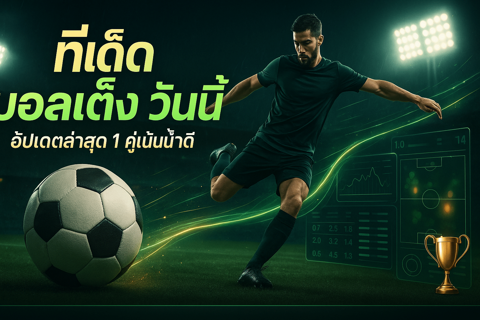 ทีเด็ด บอลเต็ง วันนี้